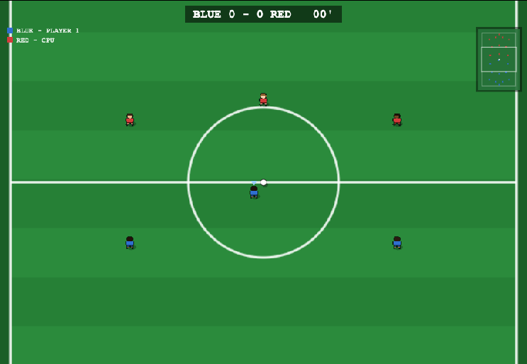 WebSoccer gerçek oyun görüntüsü